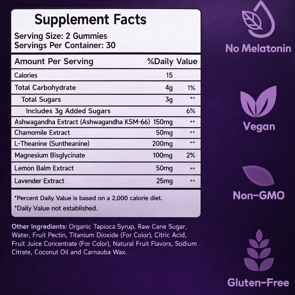 LIVI Sleep Gummies (Melatonin-Free)